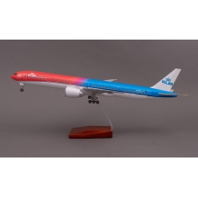 AIRPLANE BOEING 777-300 NETHERLANDS KLM 47CM
