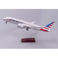 AIRPLANE BOEING 787-8 AMERICAN NEW 43CM