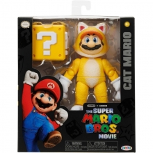 JAKKS NT417284 NINTENDO SUPER MARIO 5 PULGADAS FIGURA CAT MARIO WAVE 2.1