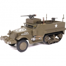 MOTORCITY 24210-44 M3 HALF TRACK WITH M2HB MACHINE GUN