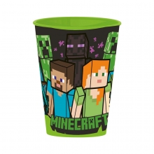 INTK ST-40407MC VASO INFANTIL MINECRAFT 260ML