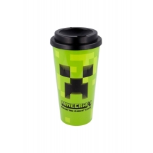 INTK ST-2189MC MUG CAFE DOBLE PARED MINECRAFT 520ML