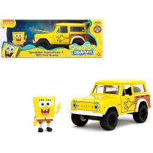 JADA 35467 1:24 SPONGEBOB 1972 FORD BRONCO W / SPONGEBOB