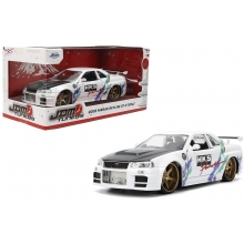 JADA 36339 1:24 JDM 2002 NISSAN SKYLINE GT - R ( R34 )