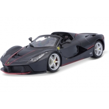 BURAGO 26022 1:24 R & P FERRARI LAFERRARI APERTA METALLIC BLACK