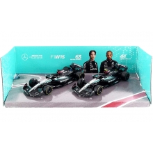 BURAGO 38201 1:43 MERCEDES F1 RACING 2 PACK FORMULA 1