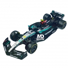 BURAGO 38208 1:43 RACE FORMULA MERCEDES W15 ( 2024 ) HAMILTON 44