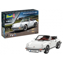 REVELL 05646 1:24 GIFT SET PORSCHE 911 G MODEL CABRIO 50TH ANNIV