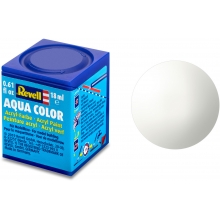 REVELL 36104 GLOSS WHITE ( RAL 9010 ) AQUA COLOR ACRYLIC 18ML