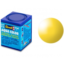 REVELL 36112 GLOSS YELLOW ( RAL 1018 ) AQUA COLOR ACRYLIC 18ML