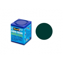 REVELL 36140 MATT BLACK - GREEN AQUA COLOR ACRYLIC 18ML