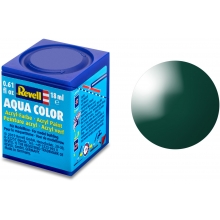 REVELL 36162 GLOSS SEA / MOSS GREEN ( RAL 6005 ) AQUA COLOR 18ML