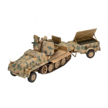 REVELL 63293 1:72 MODEL SET SWS WITH FLAK43 AND SD AH58 AMMO TRAILER