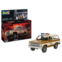 REVELL 67724 1:25 MODEL SET JIM HOPPERS CHEVY BLAZER K5 STRANGER THINGS
