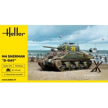 HELLER 79892 1:72 M4 SHERMAN D DAY