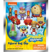 MONOGRAM 63345 NICKELODEON 3D FOAM BAG CLIP SERIES 6