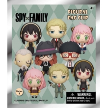 MONOGRAM 72550 SPY X FAMILY 3D FOAM BAG CLIP SERIES 1