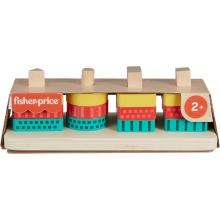 MATTEL HXV05 FISHER PRICE JUGUETE CLASIFICADOR DE FORMAS DE MADERA