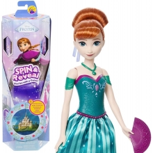 MATTEL JBG60 DISNEY FROZEN MUECA SPIN AND REVEAL ANNA