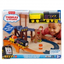 MATTEL JBW20 THOMAS & FRIENDS PISTA MOTORIZADA DE CONSTRUCCION DIESEL