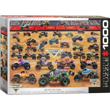 EUROGRAPHICS 6000-5944 MONSTER JAM TRUCK LINEUP 1000 PIEZAS PUZZLE