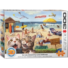 EUROGRAPHICS 6331-5879 3D NO CATS ALLOWED BY HEFF 300 PIEZAS 3D PUZZLE