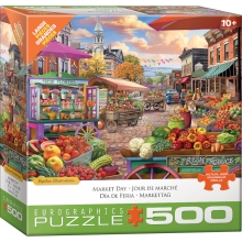 EUROGRAPHICS 8500-5860 MAIN STREET MARKET BY BIGELOW 500 PIEZAS PUZZLE