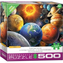 EUROGRAPHICS 8500-6007 SOLAR SYSTEM BY ADRIAN 500 PIEZAS PUZZLE