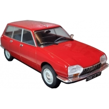 MAGAZINE 24CIGSR 1:24 CITROEN GS, RED