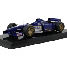 MAGAZINE 24F10067 1:24 1996 LIGIER JS43 9 OLIVIER PANIS, BLUE WHITE