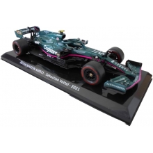 MAGAZINE 24F10068 1:24 2021 ASTON MARTIN AMR21 5 SEBASTIAN VETTEL, GREEN PINK BLACK