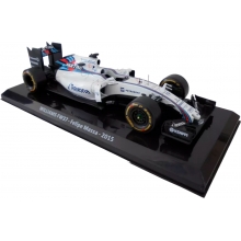 MAGAZINE 24F10069 1:24 2015 WILLIAMS FW37 19 FELIPE MASSA MARTINI, WHITE BLUE RED