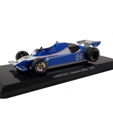 MAGAZINE 24F10080 1:24 1979 LIGIER JS11 26 JACQUES LAFFITE, WHITE / BLUE