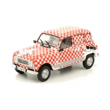 MAGAZINE R4L52 1:43 1982 RENAULT 4 GTL PICNIC KARTRCA SLOVANIE, RED WHITE