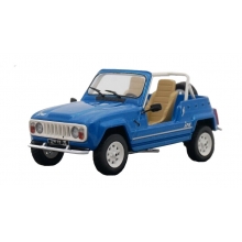 MAGAZINE R4L55 1:43 RENAULT CAR SYSTAME JP4, BLUE