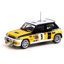 MAGAZINE RARENAULT ( RMX8 ) 1:43 1981 RENAULT 5 TURBO 9 RAGNOTTI ANDRIA, YELLOW BLACK