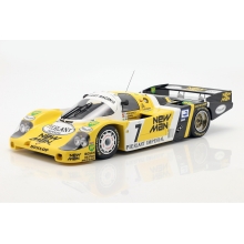 MAGAZINE SPALM1984 1984 PORSCHE 956 7 LUDWIG / HERBERT / GACHOT 24HRS LE MANS, WHITE / YELLOW / BLACK