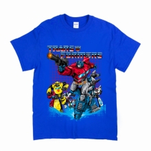 AGUANTE TRANSFORMERS AZUL BRILLANT NI�O TALLA 6 A 8