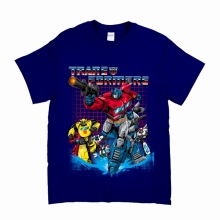AGUANTE TRANSFORMERS AZUL MARINO NI�O TALLA 10 A 12