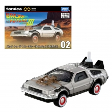 TOMICA 91365 PREMIUM UNLIMITED 02 BACK TO THE FUTURE TIME MACHINE PART3 VOLVER AL FUTURO
