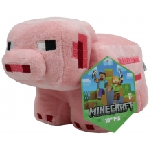 INTK MI26690 MINECRAFT 10 PLUSH PIG