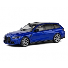 SOLIDO 4315402 1:43 BMW M3 COMPETITION TOURING SAN MARINO BLUE 2023
