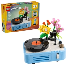 LEGO 31172 CREATOR TOCADISCOS CON FLORES
