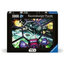 RAVENSBURGER 12000404 STAR WARS TIE FIGHTER COCKPIT 1000 PIEZAS