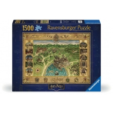 RAVENSBURGER 12000720 HOGWARTS MAP 1500 PIEZAS PUZZLE