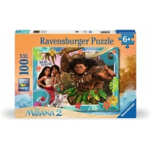 RAVENSBURGER 12004124 MOANA 2 EXPLORING NEW WORLDS 100 PIEZAS PUZZLE