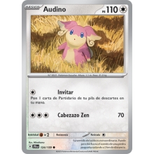 POKEMON JOURNEY TOGETHER CARTA AUDINO REVERSE