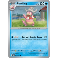 POKEMON PRISMATIC EVOLUTIONS CARTA SLOWKING POCO COMUN