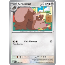 POKEMON JOURNEY TOGETHER CARTA GREEDENT POCO COMUN