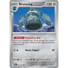 POKEMON OBSIDIAN FLAMES CARTA BRONZONG POCO COMUN